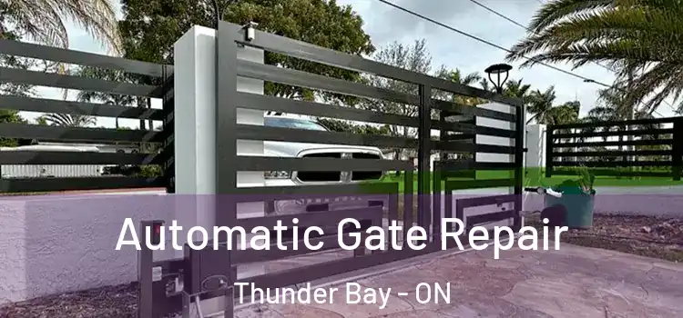  Automatic Gate Repair Thunder Bay - ON