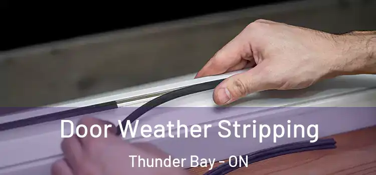 Door Weather Stripping Thunder Bay - ON
