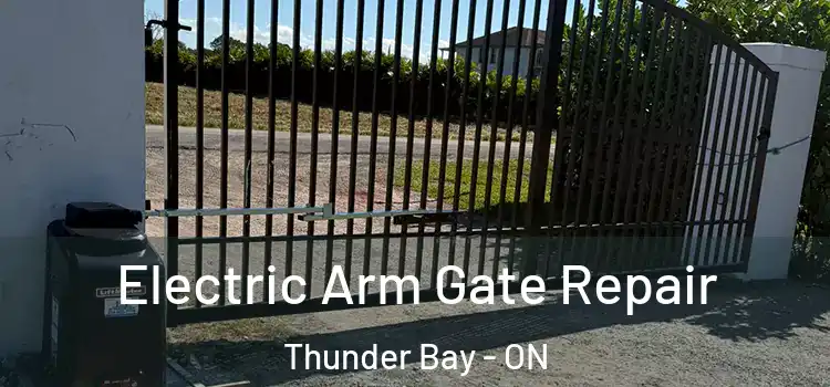 Electric Arm Gate Repair Thunder Bay - ON