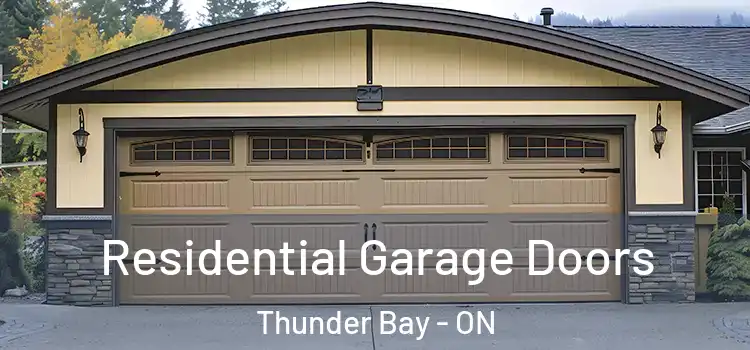  Residential Garage Doors Thunder Bay - ON